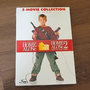 Home Alone DVD 1 and 2 Movie Collection Color Dolby Dubbed Subtitled Widescreen
